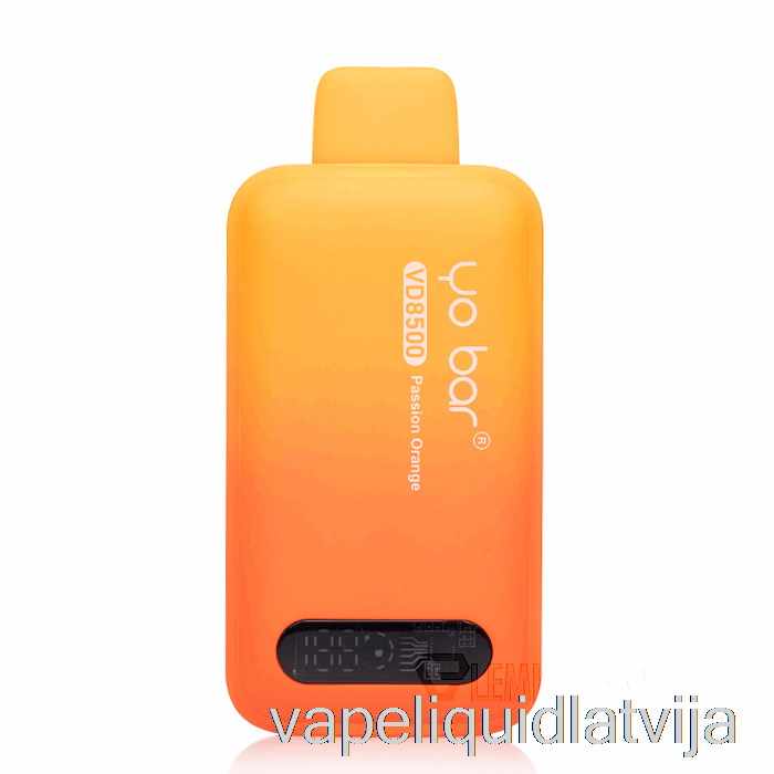 Yo Bar Vd8500 Vienreizējās Lietošanas Passion Orange Vape šķidrums